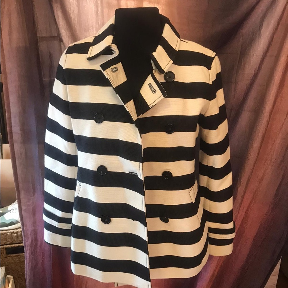 Anne Taylor‎ LOFT black and white Jacket Size P